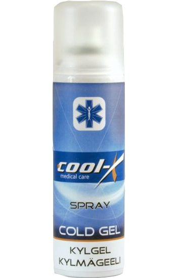 Cool X - viilentävä geelisuihke